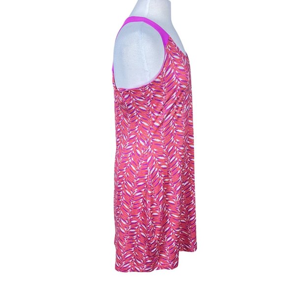 Columbia Prima Aqua Omni-Wick Active Fit Racerback Knit Jersey Dress LG UPF 50 - Picture 3 of 7